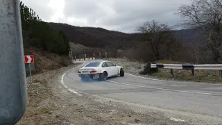 BMW E46 4.4 V8 Mountain Drifting