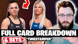 UFC Atlantic City - Full Card Breakdown | Predictions & Best Betting Tips | Blanchfield vs. Fiorot