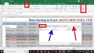 Data Sorting in Excel (KINYARWANDA VERSION)