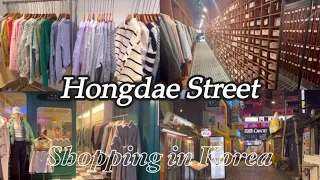 Shopping in Korea 🇰🇷 | Hongdae street  | Hongdae walkers