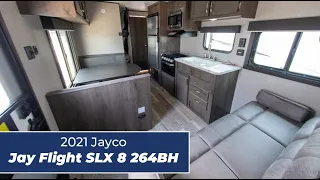 #1 Selling Travel Trailer | 2021 Jayco Jay Flight SLX 8 264BH