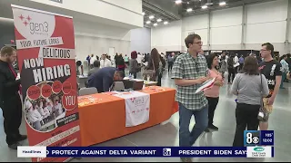 Job fair attracts thousands to Las Vegas Convention Center