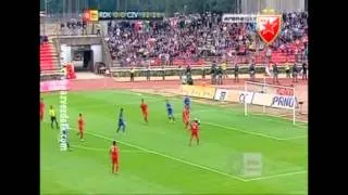 Radnički 1923 - Crvena zvezda 0:3 (golovi i šanse)