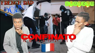 Reacting To French Rap - Lyonzon - Confinato (Clip officiel) - REACTION!