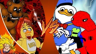 FREDDY FAZBEAR CREW vs DOLAN GANG! Cartoon Fight Club Episode 77 REACTION!!!