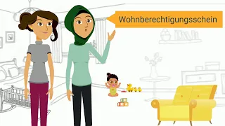 Erklärvideo: WBS - Was ist ein Wohnberechtigungsschein? // Deutsch mit Untertiteln