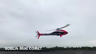 SAB GOBLIN COMET & MINI COMET first test flight