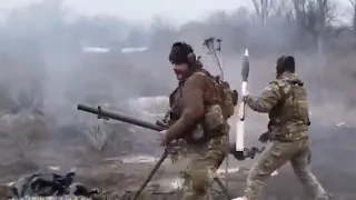Ukrainian SPG-9 73mm Recoilless Gun in Action #UkraineRussiaWar #Kyivinvasion