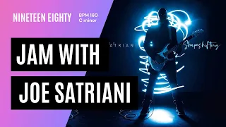 Jam with Joe Satriani "Nineteen Eighty" Tempo 160 - Backing Track - C minor - Dorian - #jamwith 1980