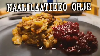 Kaalilaatikko Ohje