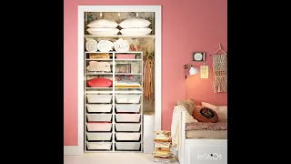 CLOSET ORGANIZATION IDEAS!!!IKEA FINDS!!#home #interiorstyle