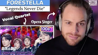 Forestella's Best Performance? Professional Singer Reaction & Vocal ANALYSIS | "Legends Never Die"