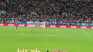 Англия - Колумбия (England - Columbia). 03.07.2018. Рещающий пенальти Эрика Дайера (Eric Dier).