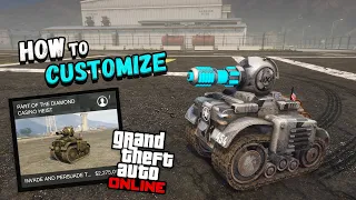 How to customize RC Tank Inwade and Persuade in GTA Online! How to modify Mini Tank in GTA 5 Online