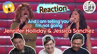 Jennifer Holliday & Jessica Sanchez《And i am telling you》||3Musketeers Reaction［REACTION］[ENG.SUB.]