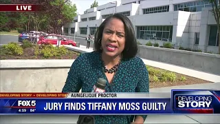 Jury finds Tiffany Moss guilty