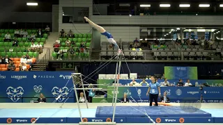 CARRARO Brisa (ARG) - 2019 Artistic Junior Worlds, Gyor (HUN) - Qualifications Uneven Bars