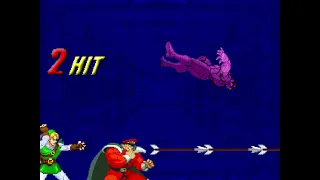 Vs. Style Debuts Mugen Gameplay - M.Bison & Link Arcade Tag Playthrough