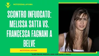 Scontro Infuocato: Melissa Satta vs. Francesca Fagnani a Belve