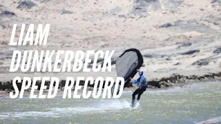 Liam Dunkerbeck Speed Record in Wingboarding