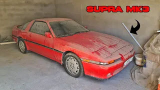 RESCATO un Toyota SUPRA mk3 TURBO abandonado y lo DEJO como NUEVO🚗