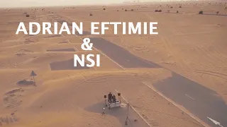 Adrian Eftimie & NSI in the middle of Dubai desert