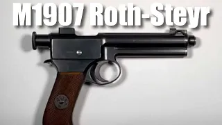 Roth-Steyr M1907 8mm Steyr issued to the Austrian-Hungarian Calvary during WWI