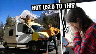 First Week Of VAN LIFE Europe | We're NOT Used To THIS!