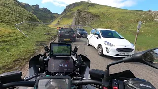 Motorbike Ride | Winnats Pass In The Peak District On BMW R1250 GS Adventure
