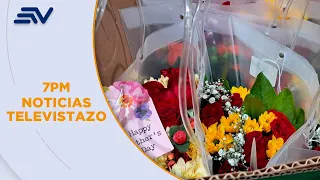 Jornadas maratónicas: Distribuidores de flores de Ecuador en Miami por Día de la Madre | Televistazo