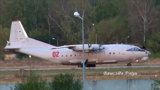 Первая попытка улететь Ан-12БК RF-95407 борт развернули обратно (слушайте переговоры)