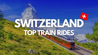 Worlds Most Beautiful Train Rides In Switzerland -  Train Travel Video