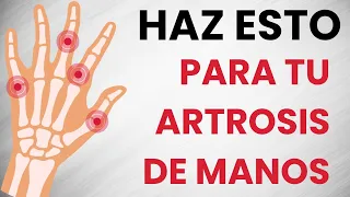 🖐️ Si tienes ARTROSIS de MANOS y DEDOS debes hacer esto