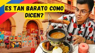 Probando COMIDA CALLEJERA en COLOMBIA 🇨🇴 Vale la pena? 😱