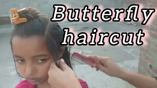 Butterfly haircuts | multiple layers hair cut step by step || bob hair artist || today vlog | viral