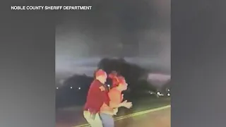 Indiana deputy saving choking driver