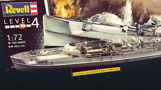 REVELL 1:72 Schnellboot S-100 : Full build / Narrated