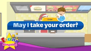 [Order] May I take your order - Easy Dialogue - Role Play