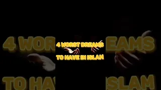 4 worst dreams to have in islam 😭#M4Muslims#wayofsuccess #nightmare#