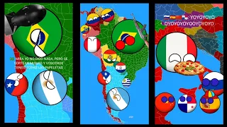 Recopilación de mis Countryballs Con mi Voz #countryballs #humor #shorts #viral