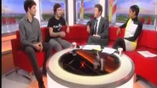 Merlin   Colin Morgan and Alexander Vlahos on BBC Breakfast!!  Series 5