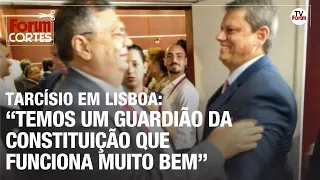 Afastando-se do bolsonarismo, governador de SP elogia STF e democracia brasileira em Lisboa