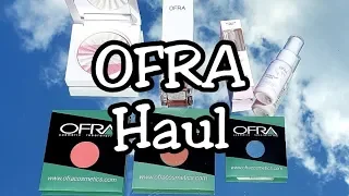 OFRA Cosmetics - Haul - Eyeshadow, Blush, Highlighter and more with Swatches