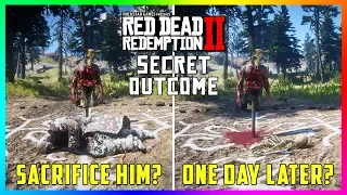 What Happens If You Sacrifice Micah's Body At The Pagan Ritual Site In Red Dead Redemption 2? (RDR2)