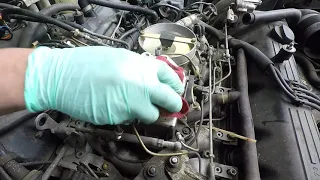 Mercedes W126 560SEL fuel distributor problem. Repairs part 2