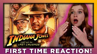 INDIANA JONES AND THE LAST CRUSADE - MOVIE REACTION - FIRST TIME WATCHING