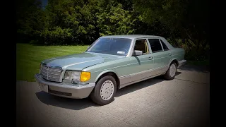 Gorgeous Willow Green 1987 Mercedes 560SEL For Sale~Rare Color and Loaded with Options!