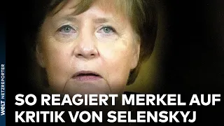 ANGELEA MERKEL: So reagiert die Ex-Kanzlerin auf die Selenskyj-Kritik