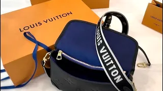 Louis Vuitton Diane Bag in Black Leather