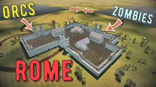 Battle For Castle: Zombies vs Orcs vs Rome - UEBS 2